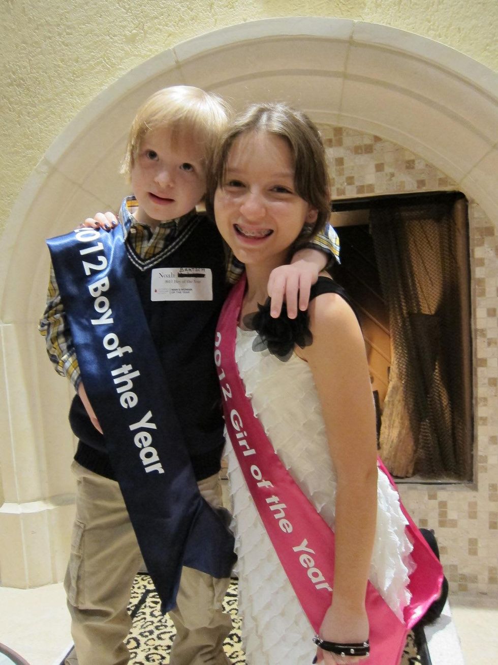 Fleming's Month of Giving, October 2012, Chloe & Noah