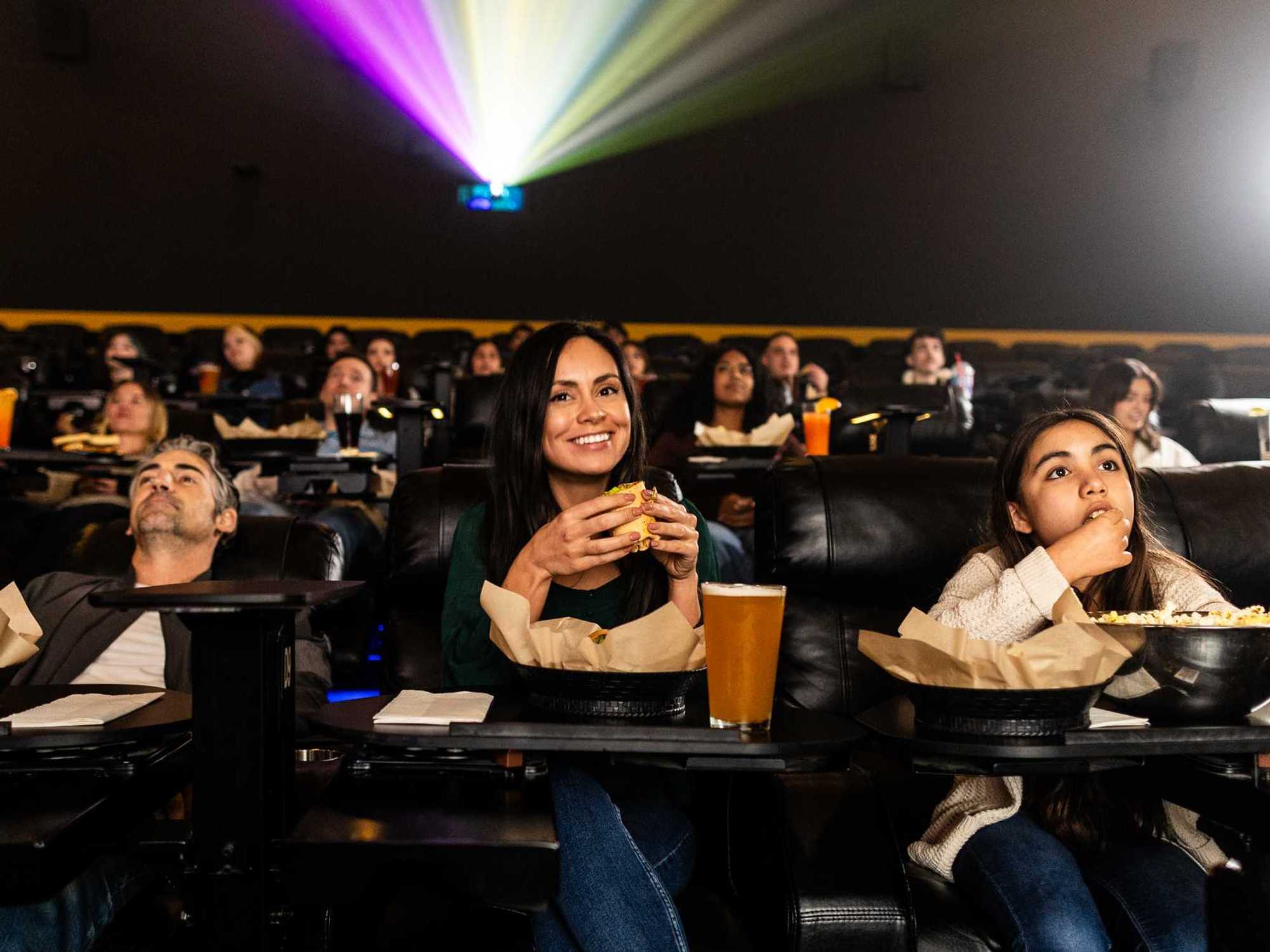 Flix Brewhouse movie watching