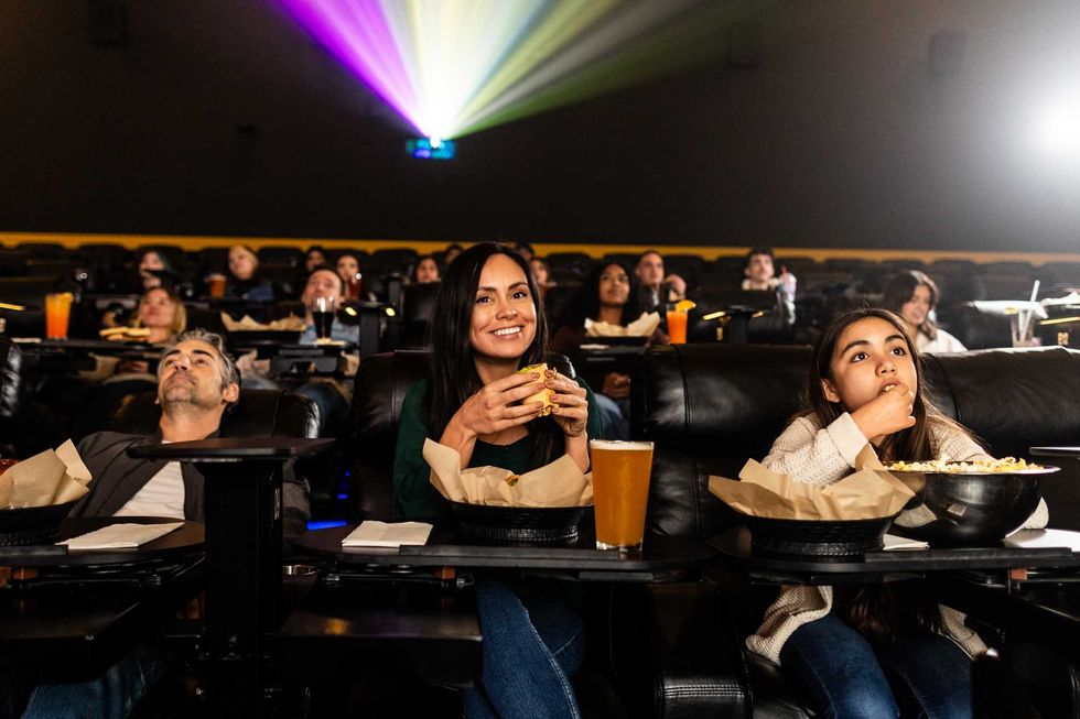 Flix Brewhouse movie watching