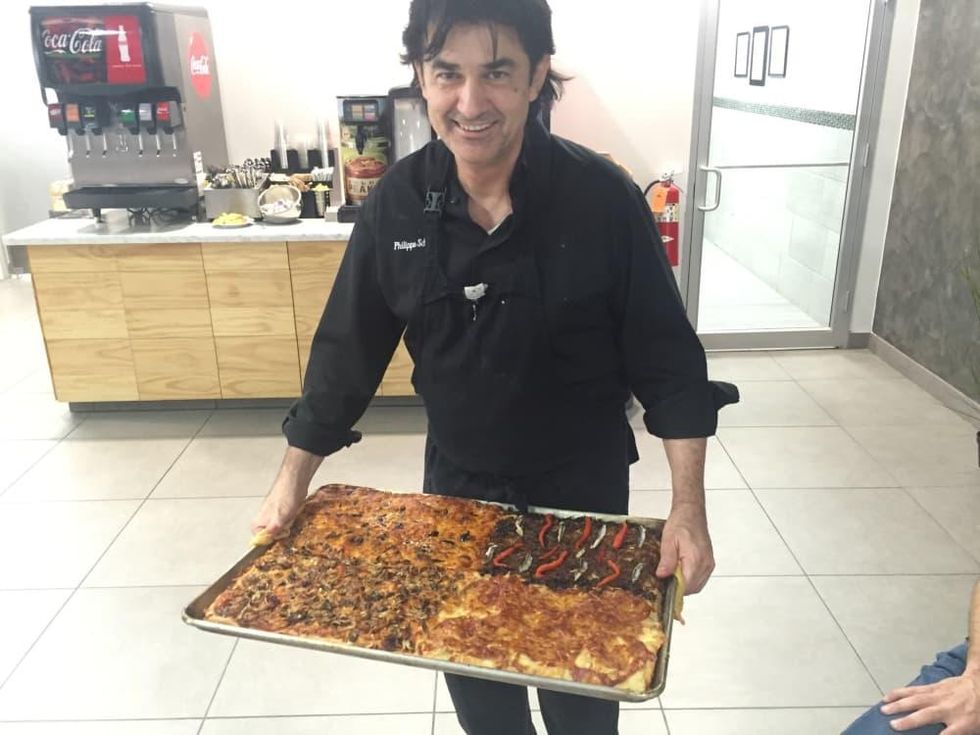 Flo Paris Philippe Schmit pizza