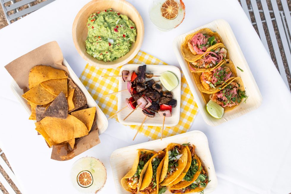 Flora Mexican Kitchen Taco Cart