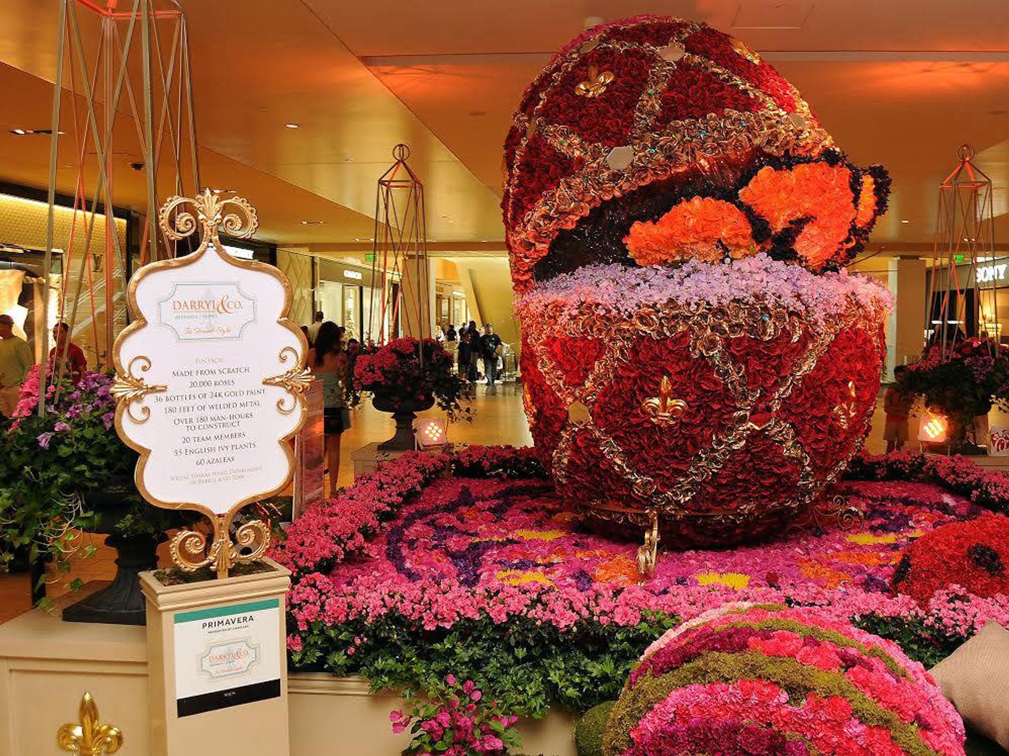 Floral Arrangement at Primavera at The Galleria