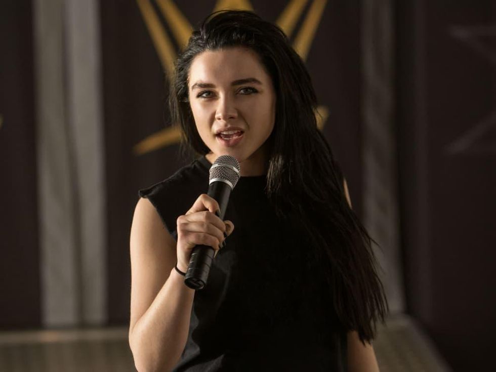 Florence Pugh in Fighting with My Family