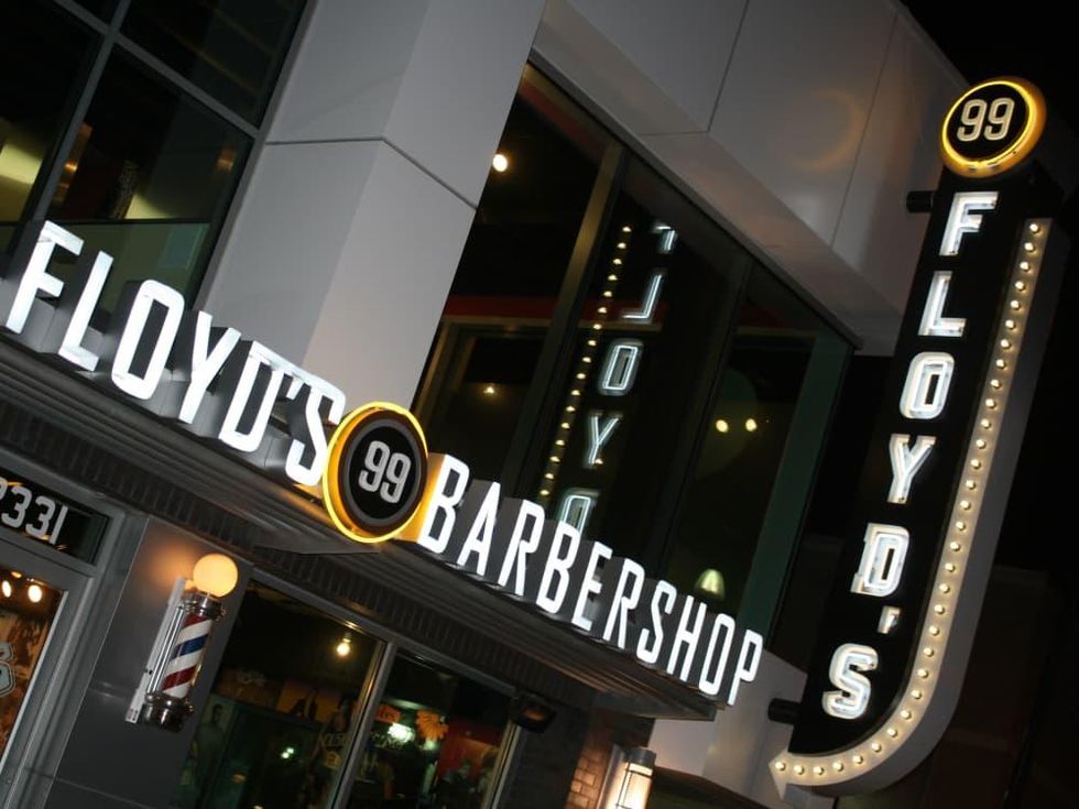 Floyd's Barber Shop exterior