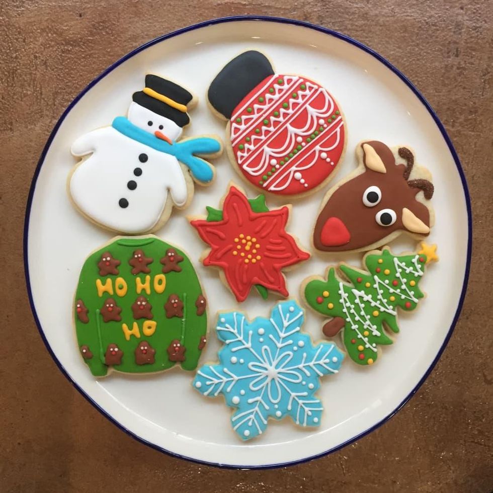 Fluff Bake Bar Ugly Sweater Christmas Cookies