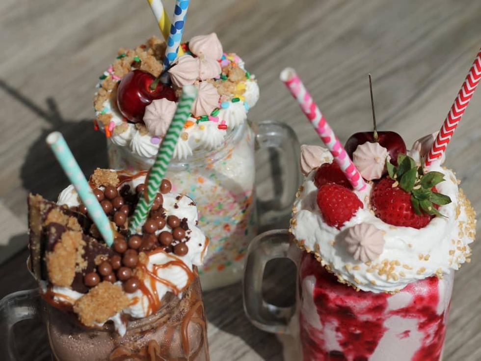 FM Burger milkshakes