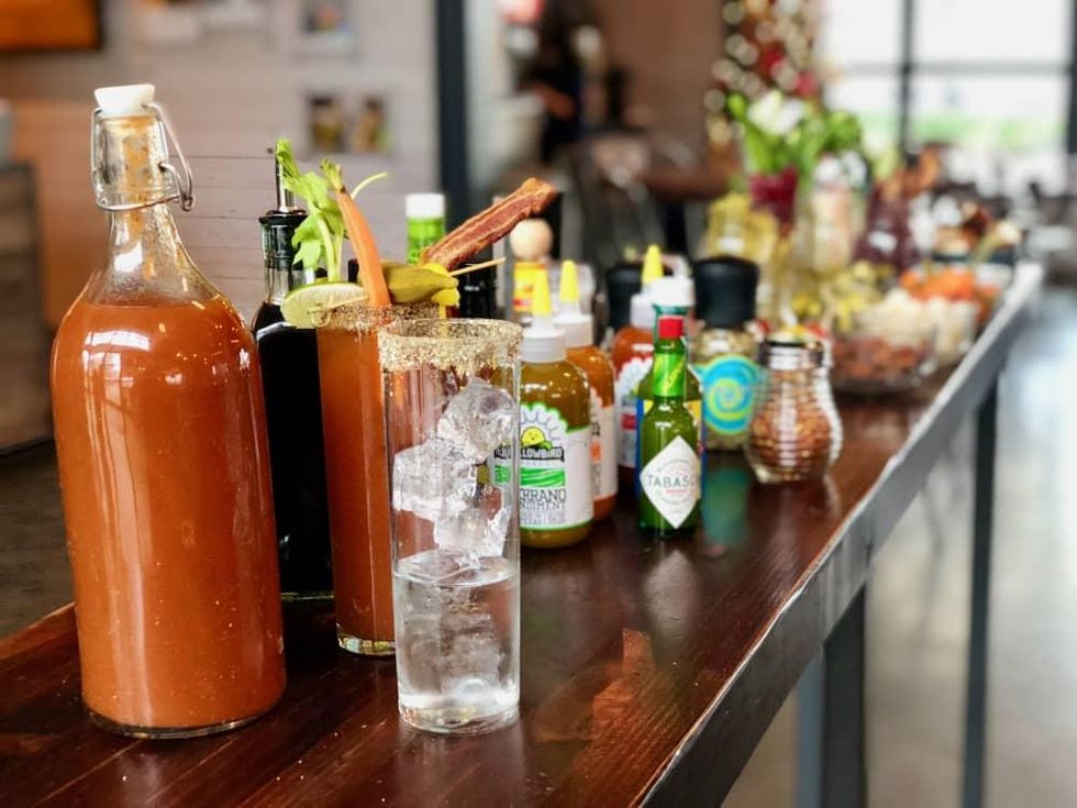 FM Kitchen bloody mary bar