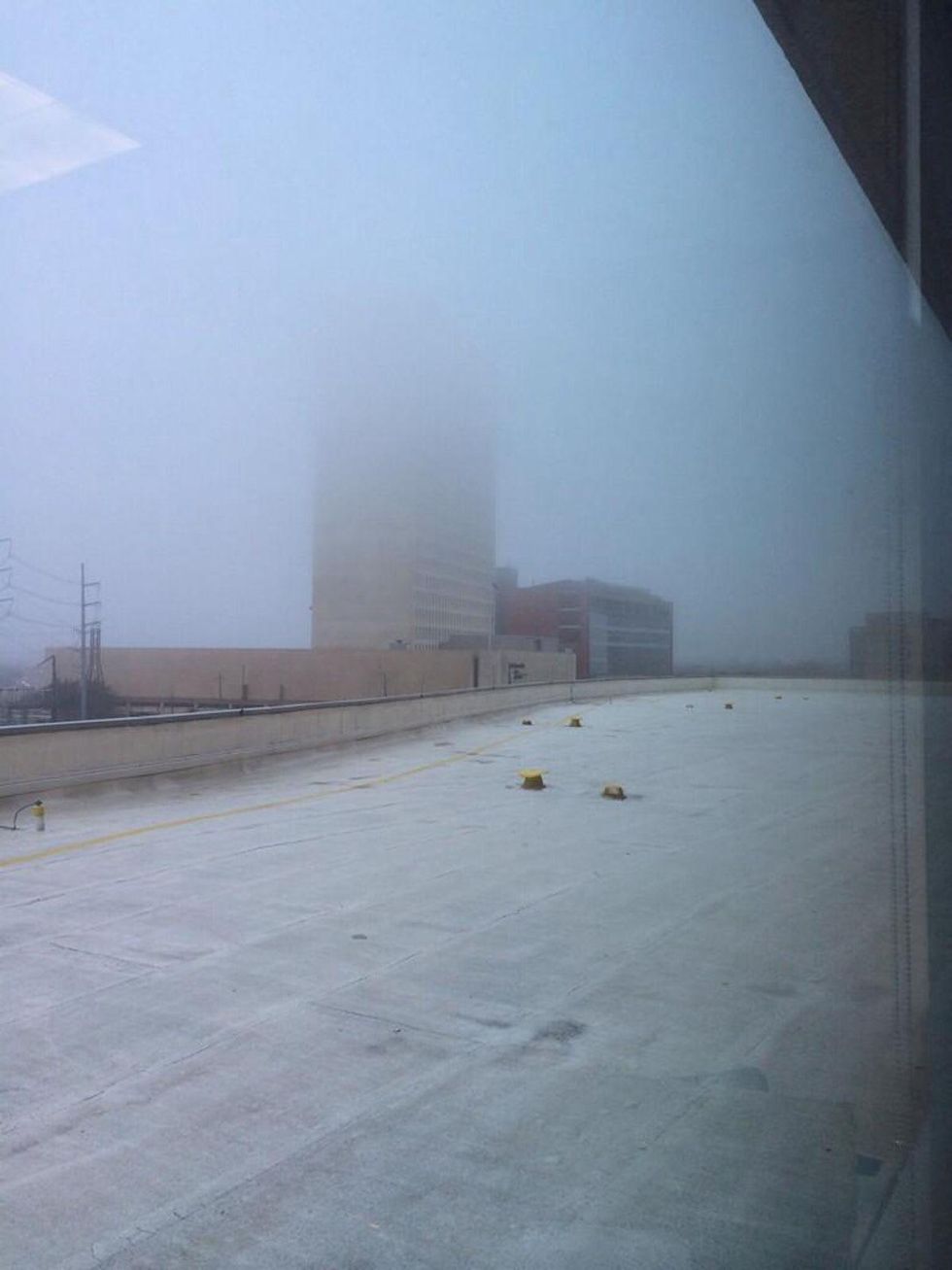 fog in Houston February 2014 like London Fog