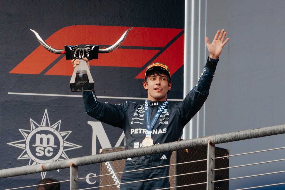 Following his win on Sunday, Mercedes driver Kimi Antonelli is only two points away from winning the Formula 1 Drivers' Championship.