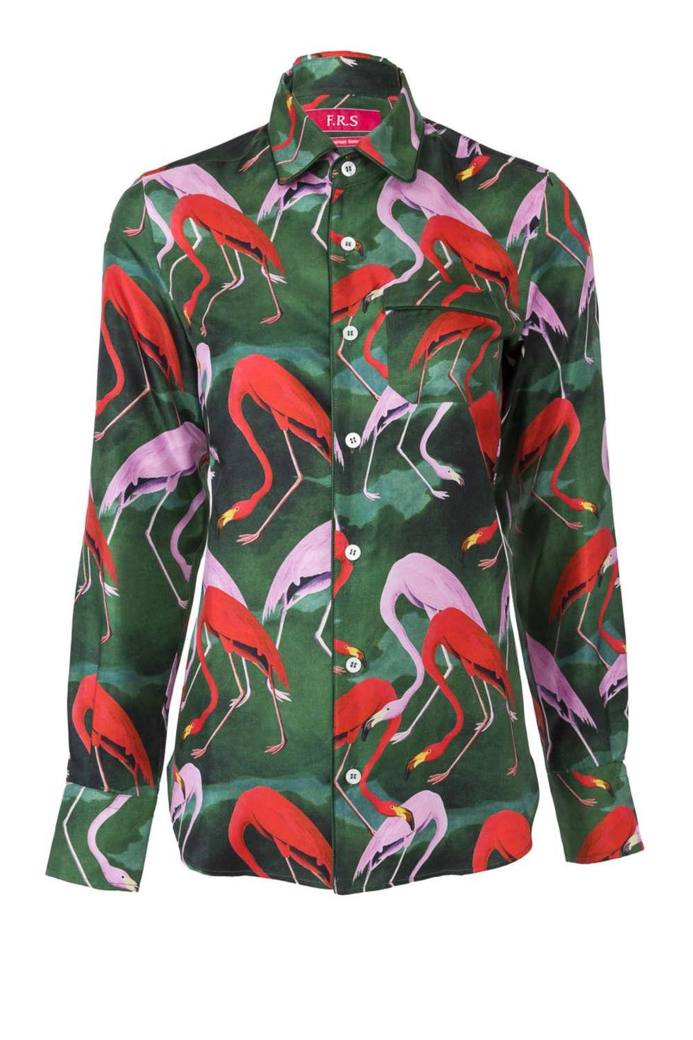 For Restless Sleeps flamingo patterned pajama top The Webster Lane Crawford collaboration