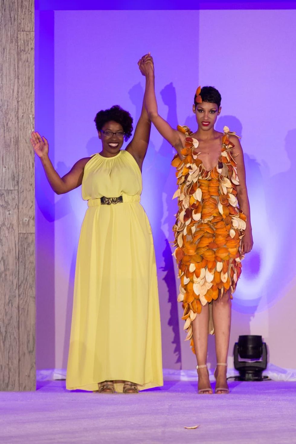 For The Sake of Art, Shirlette Thompson, orange peel dress