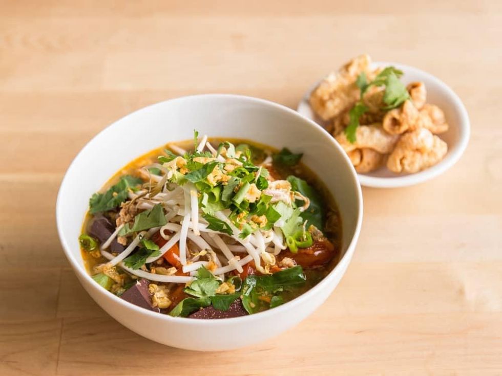 Foreign Correspondents pork and tomato noodles