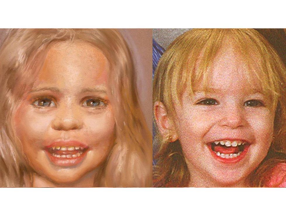 forensic artist, Lois Gibson, March 2013, Lois Gibson, baby Grace photo, sketch