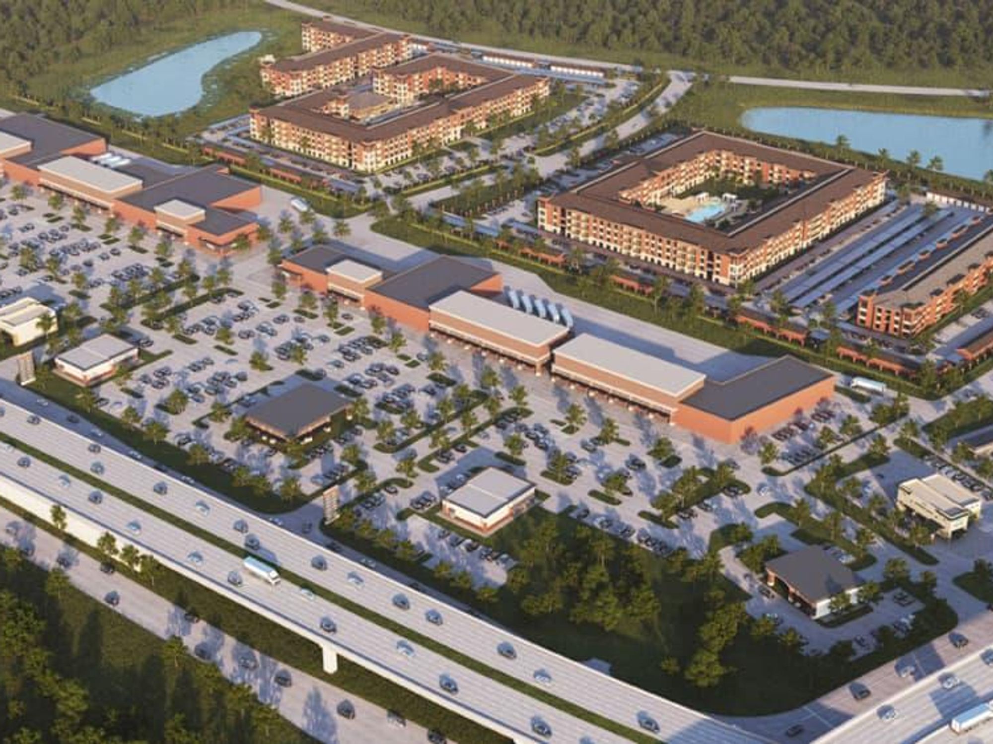 Fort Bend Town Center rendering