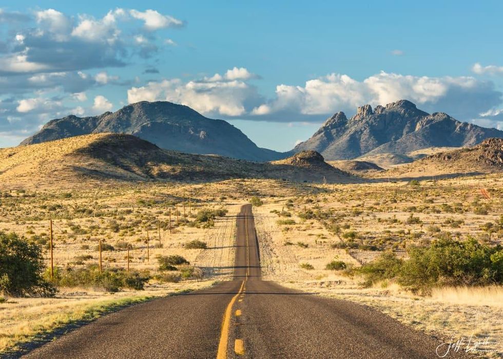 fort davis road mountains