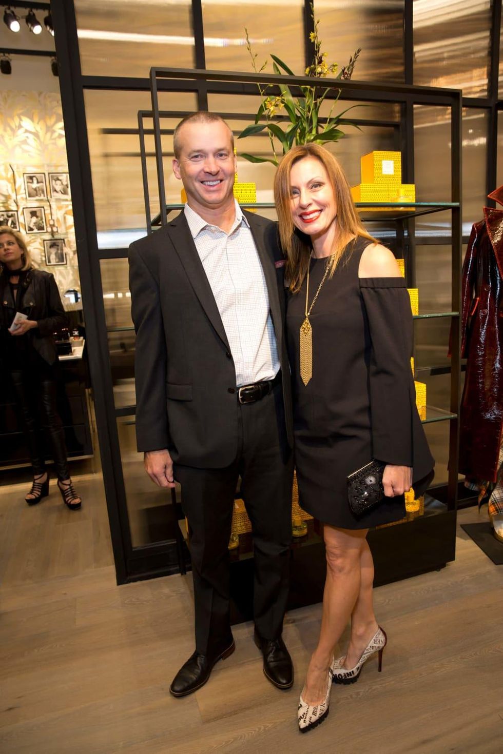 Forty Five Ten Houston opening, Mark Wehring, Heidi Wehring