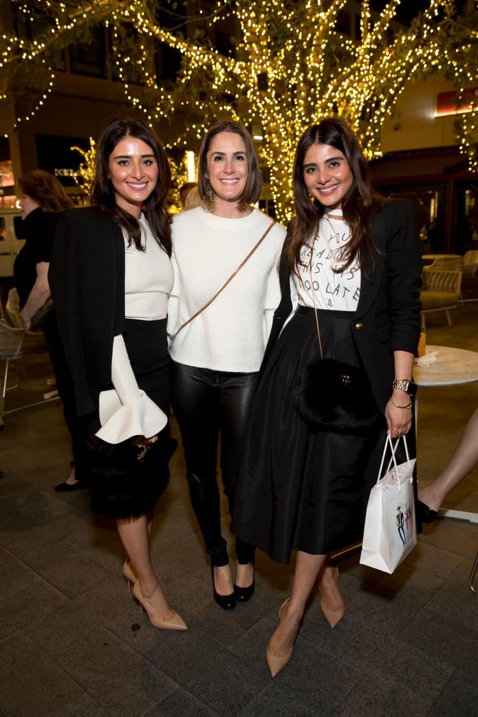 Forty Five Ten Houston opening, Saba Jawda, Jenny Webber, Sarah Jawda