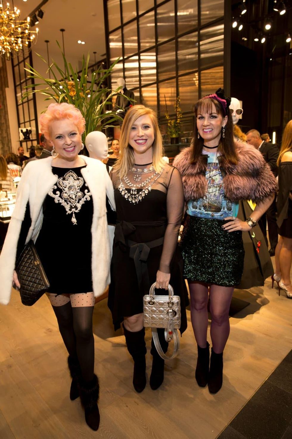 Forty Five Ten Houston opening, Vivian Wise, Kalyn Oden, Beth Muecke