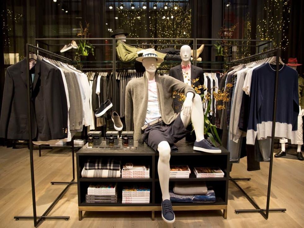 Forty Five Ten Houston River Oaks District interior menswear