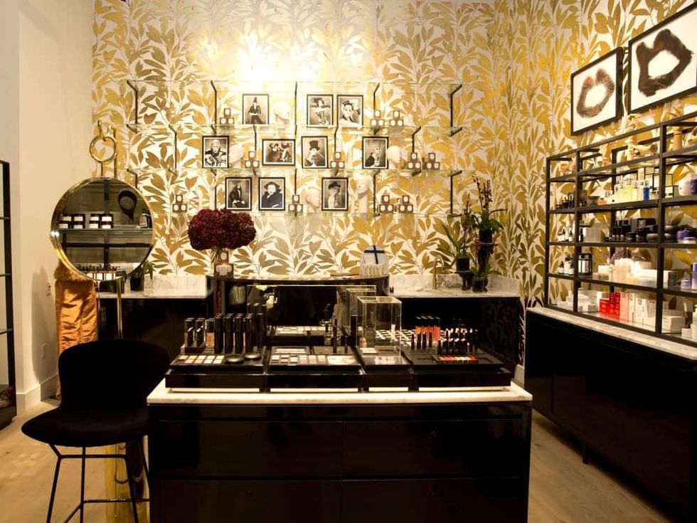 Forty Five Ten Houston River Oaks District interior Rare Beauty cosmetics