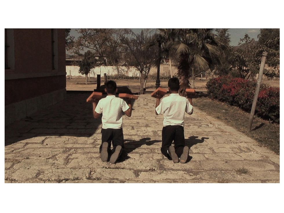 FotoFest Chronicas show, January 2013, Edgardo Aragon, ladrillos