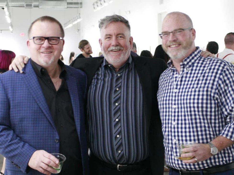 FotoFest Opening Reception David Klonkowski, Steven Evans, George Toland