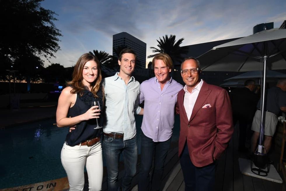 Four Seasons Spa opening, 4/16, Blair Beal, Josh Bell, George Lancaster, Mark Sullivan