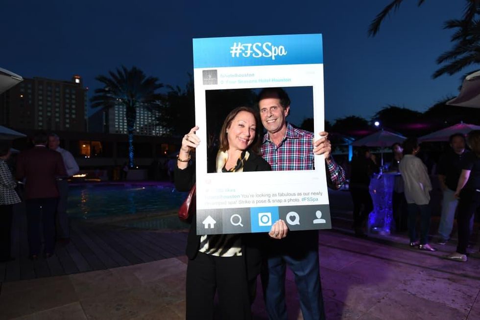 Four Seasons Spa opening, 4/16, Vikki Evans, Rich Evans
