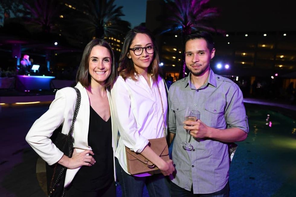 Four Seasons Spa party, April 2016, Jenny Weber, Jenny Beltran, Erick Beltran