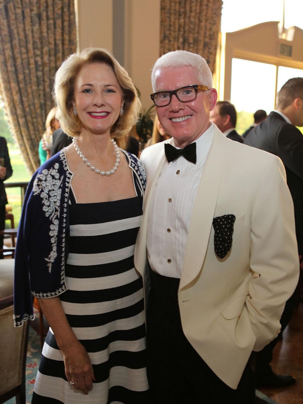 Fran Fawcett Peterson and Lary Barton at the CancerForward Gala May 2014