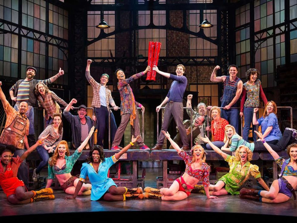 Fran Macferran Tony Awards Predictions June 2013 The cast of Kinky Boots