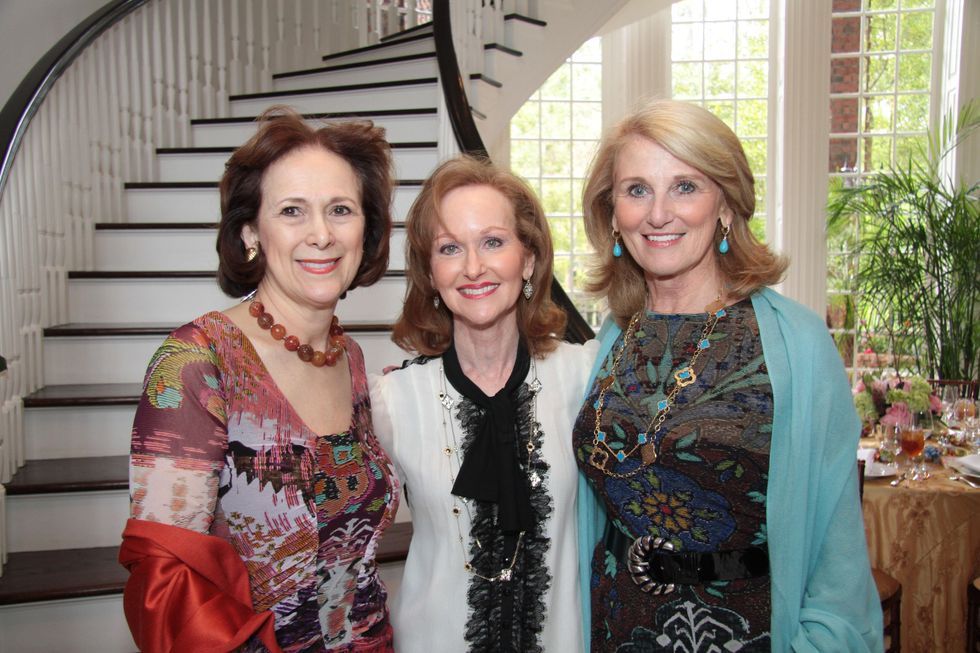 Franelle Rogers, Carol Sawyer, Denise Monteleone Crohn's & Colitis luncheon, March 2014