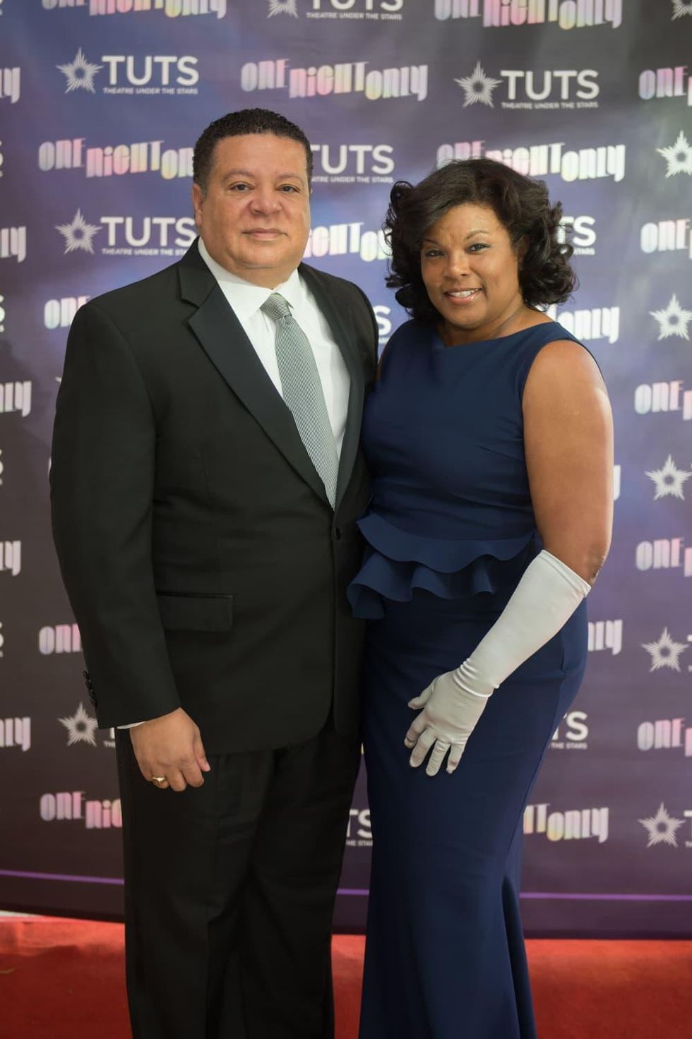 Frank and Demetra Jones at 2017 TUTS Dreamgirls Gala