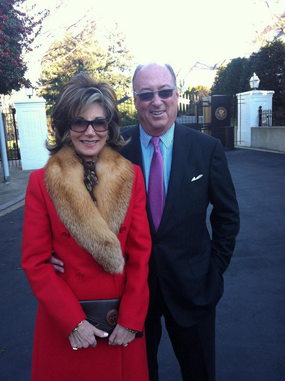 Frann Lichtenstein and Jeff Hirschberg, January 2013