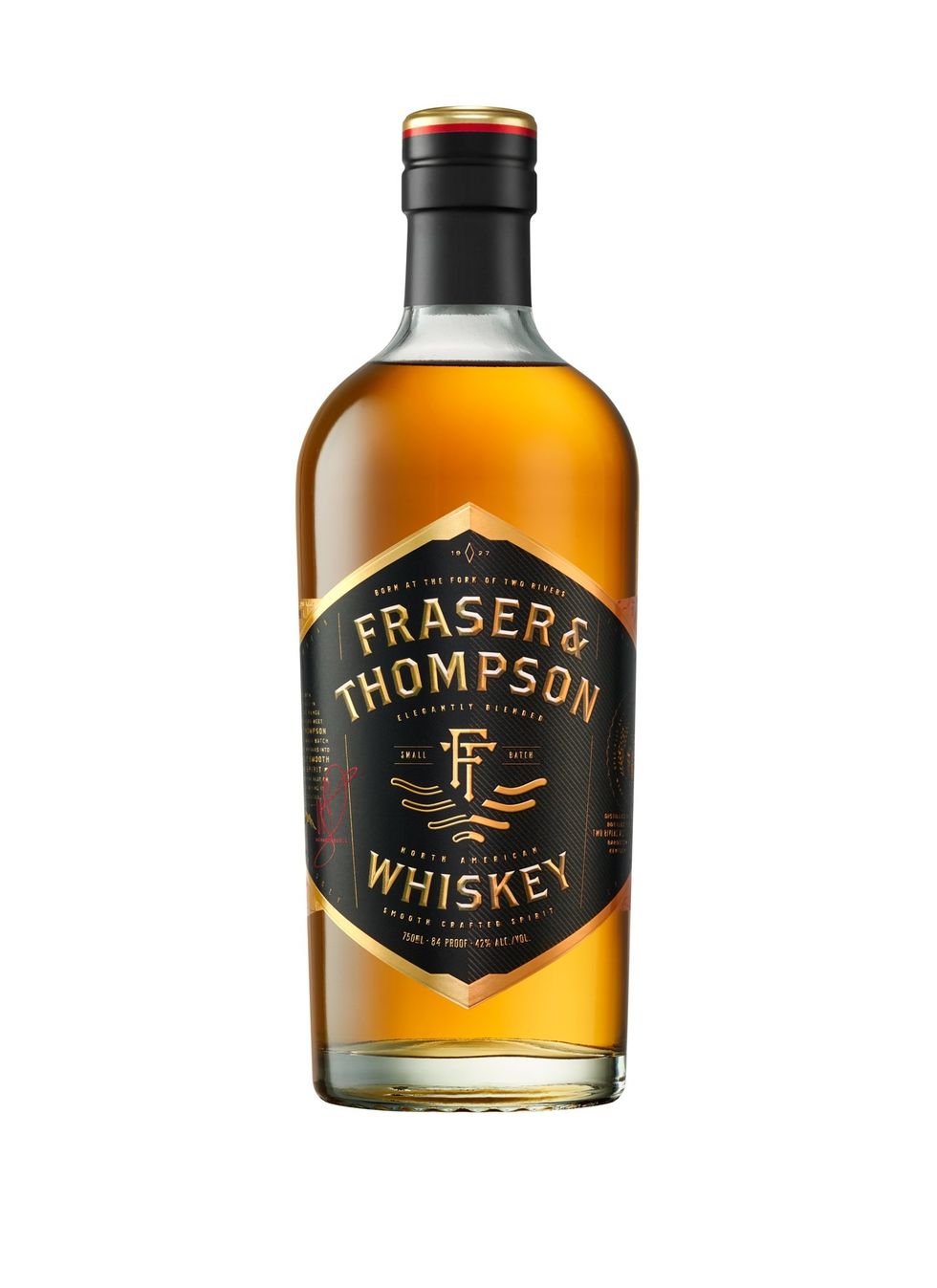 Fraser & Thompson whiskey bottle