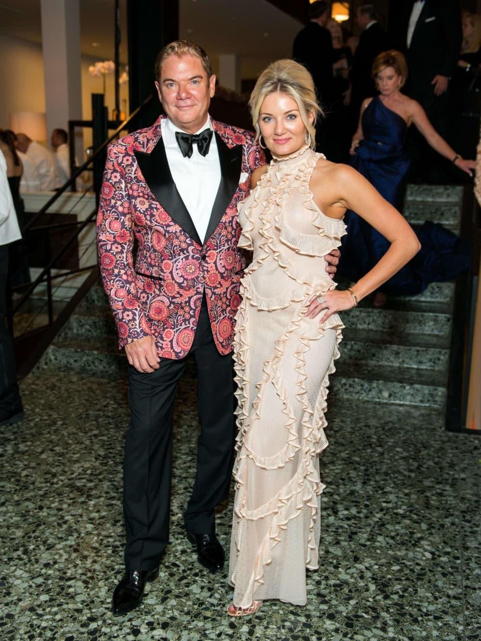 Fred Heredia, Cassidy York at Museum of Fine Arts Gala