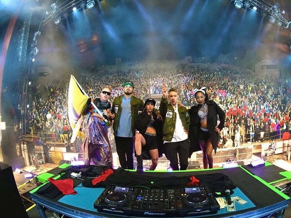 Free Press Houston Fest FPHF Major Lazer band