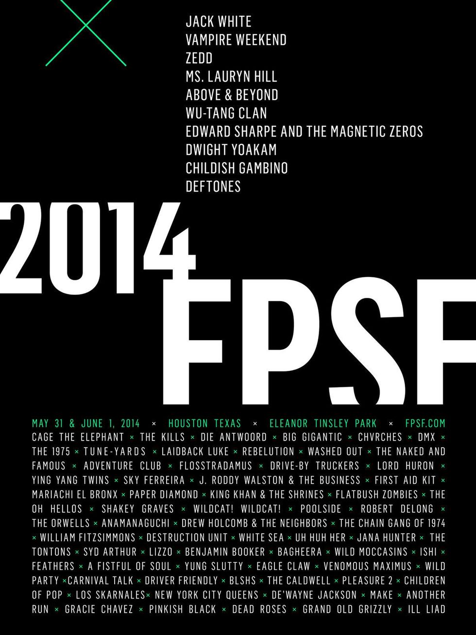 Free Press Summer Fest 2014 lineup February 2014