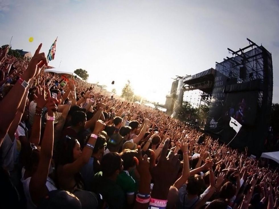 Free Press Summer Fest crowd