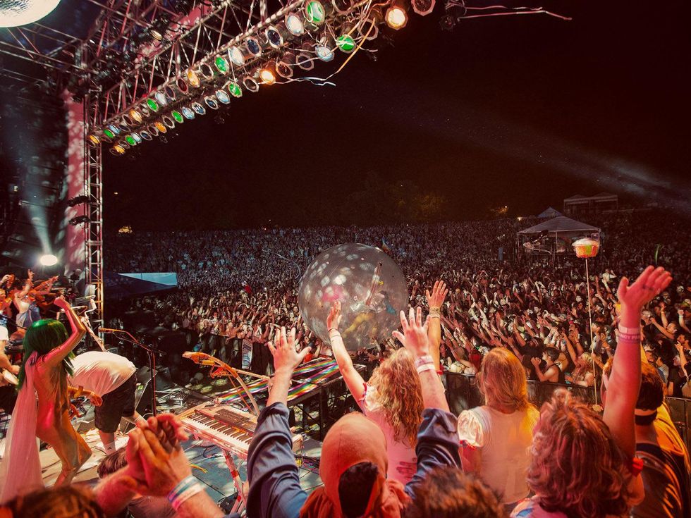 Free Press Summer Fest Houston concert crowd