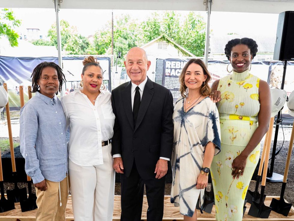 Freedmen's Town Rebirth in Action groundbreaking John Whitmire