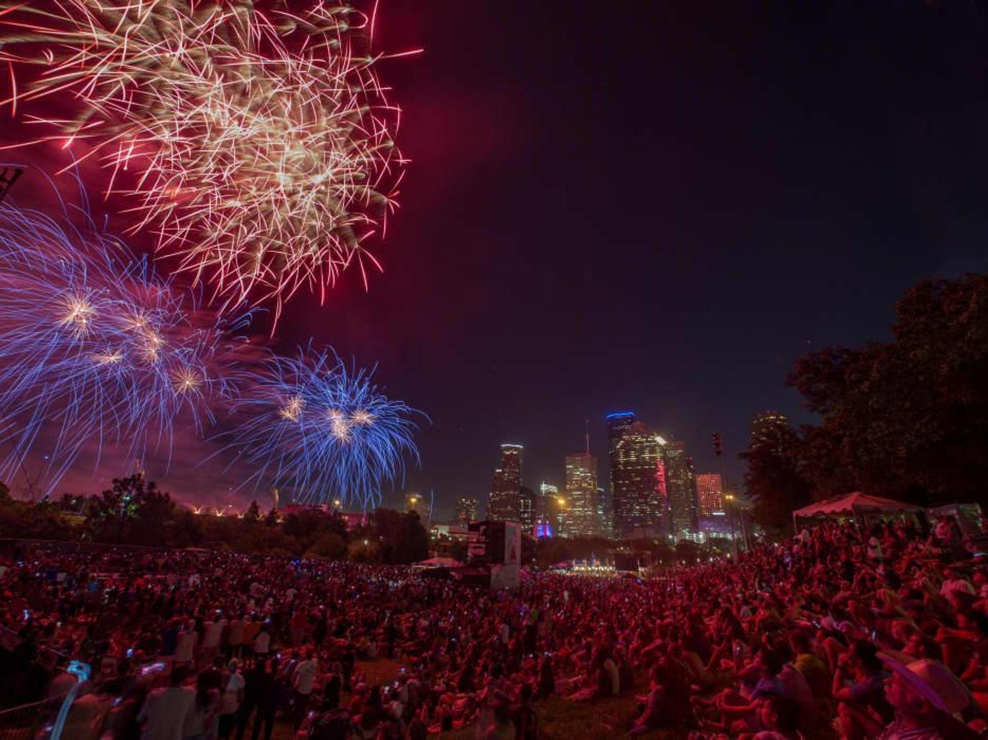 Freedom Over Texas Houston fireworks