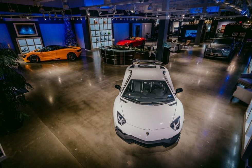 Freedom Supercars interior