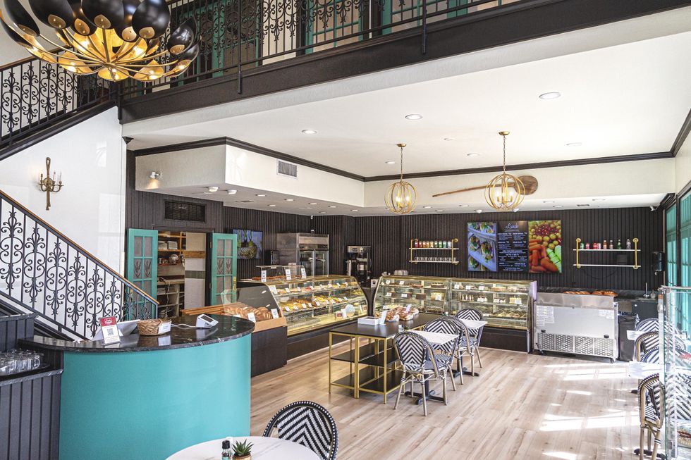 French Gourmet Bakery interior