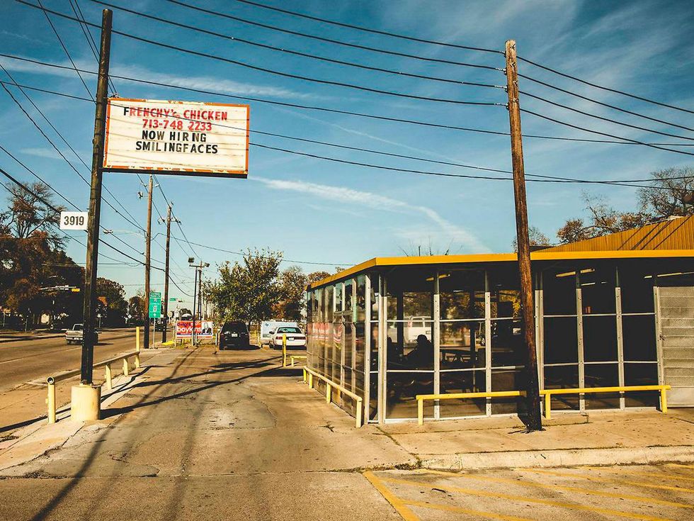 Frenchy's Fried Chicken exterior day December 2013 from IAm.Beyonce.com
