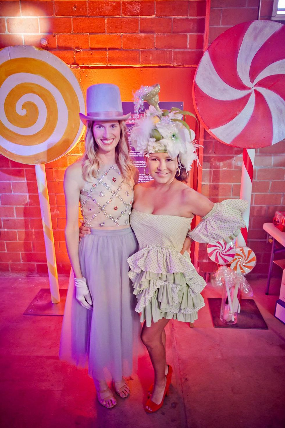 Fresh Arts Gum Ball Gala 2015 Chris Goins and Lucy Corona.