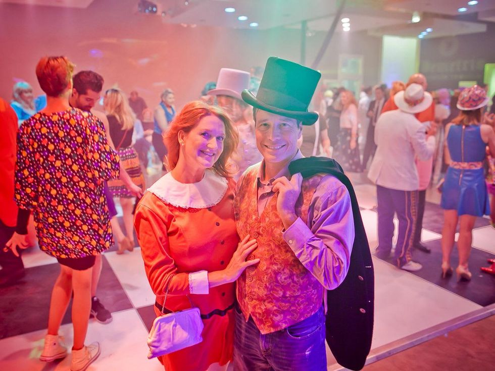 Fresh Arts Gum Ball Gala 2015 Helen Bow and Kevin Baker