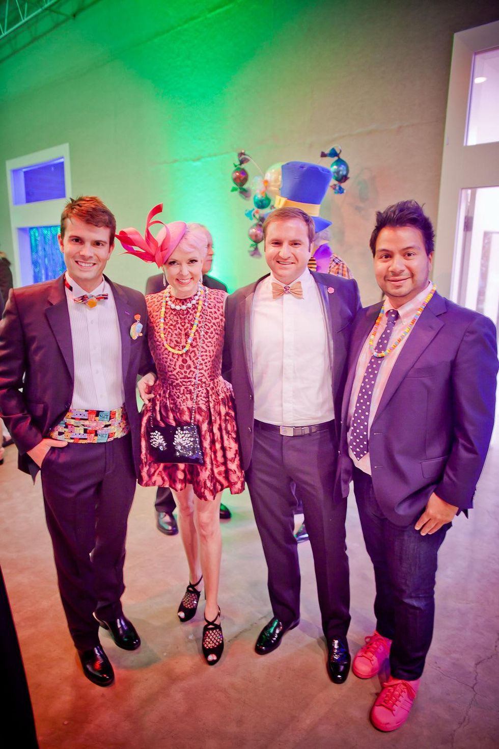 Fresh Arts Gum Ball Gala 2015 J.D. Adamson, Vivian Wise, Tony Gibson and Sergio Morales