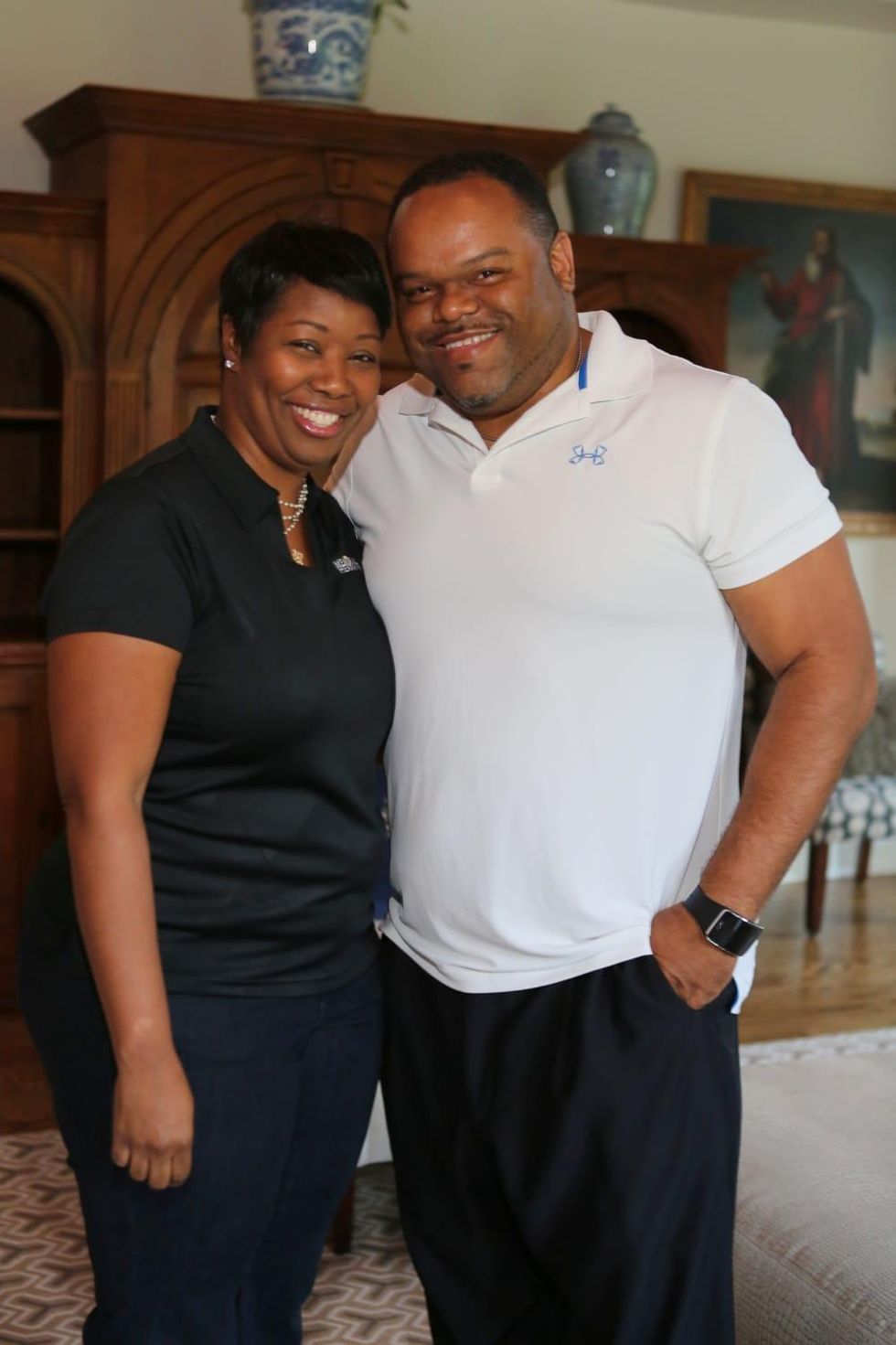 Friday Night Lights kick off Dr Janeana White-Lewis and Kacy Lewis