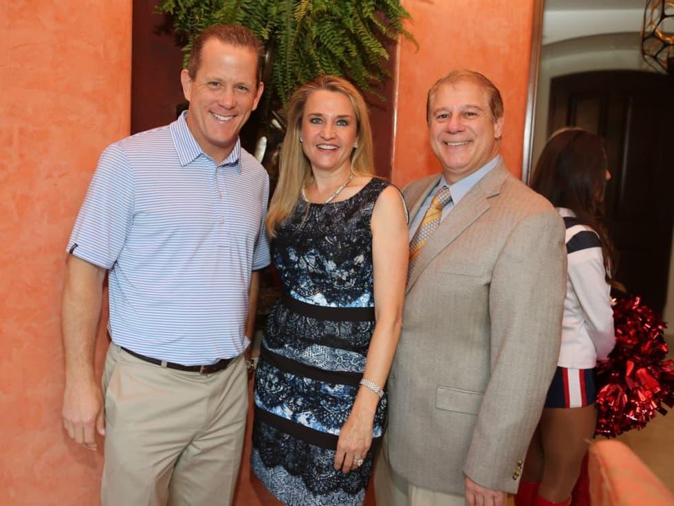 Friday Night Lights kick off Jamey Rootes, Mary and Dr Mark D'Andrea